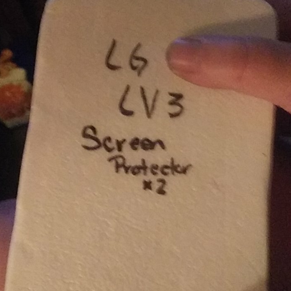 LG LV3 screen protectors